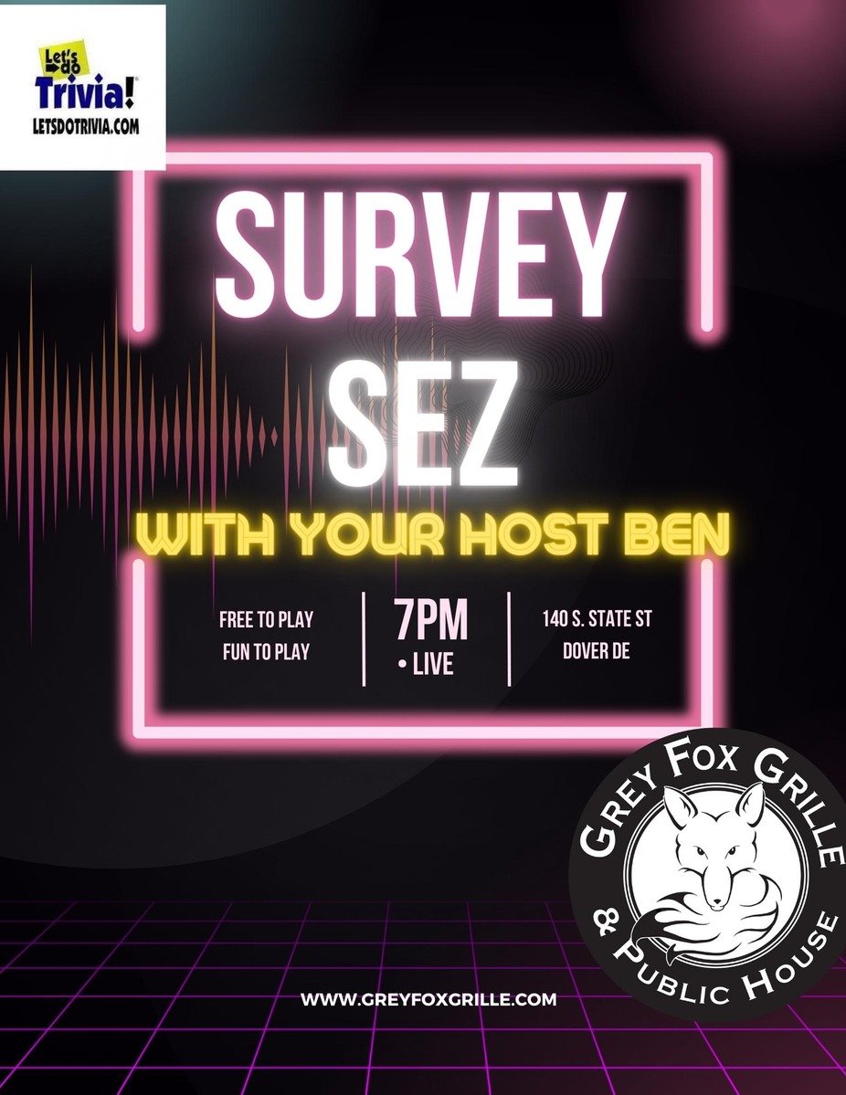 Survey Sez on Thursdays! event photo
