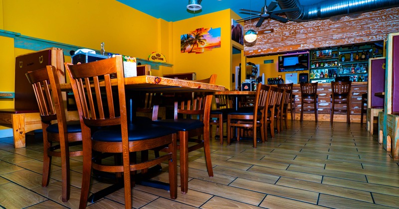 Interior seating space