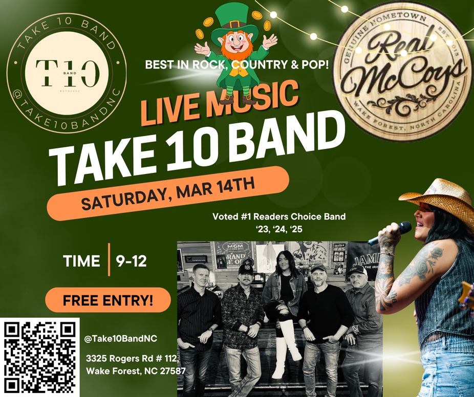 Take 10 Band event photo