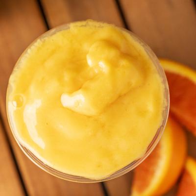 Main Squeeze Smoothie, top view.