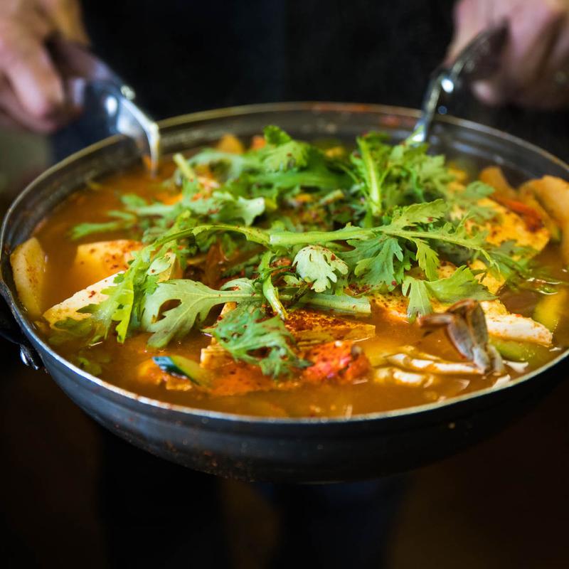 Spicy Seafood Stew (Hae Mul Jungol) photo