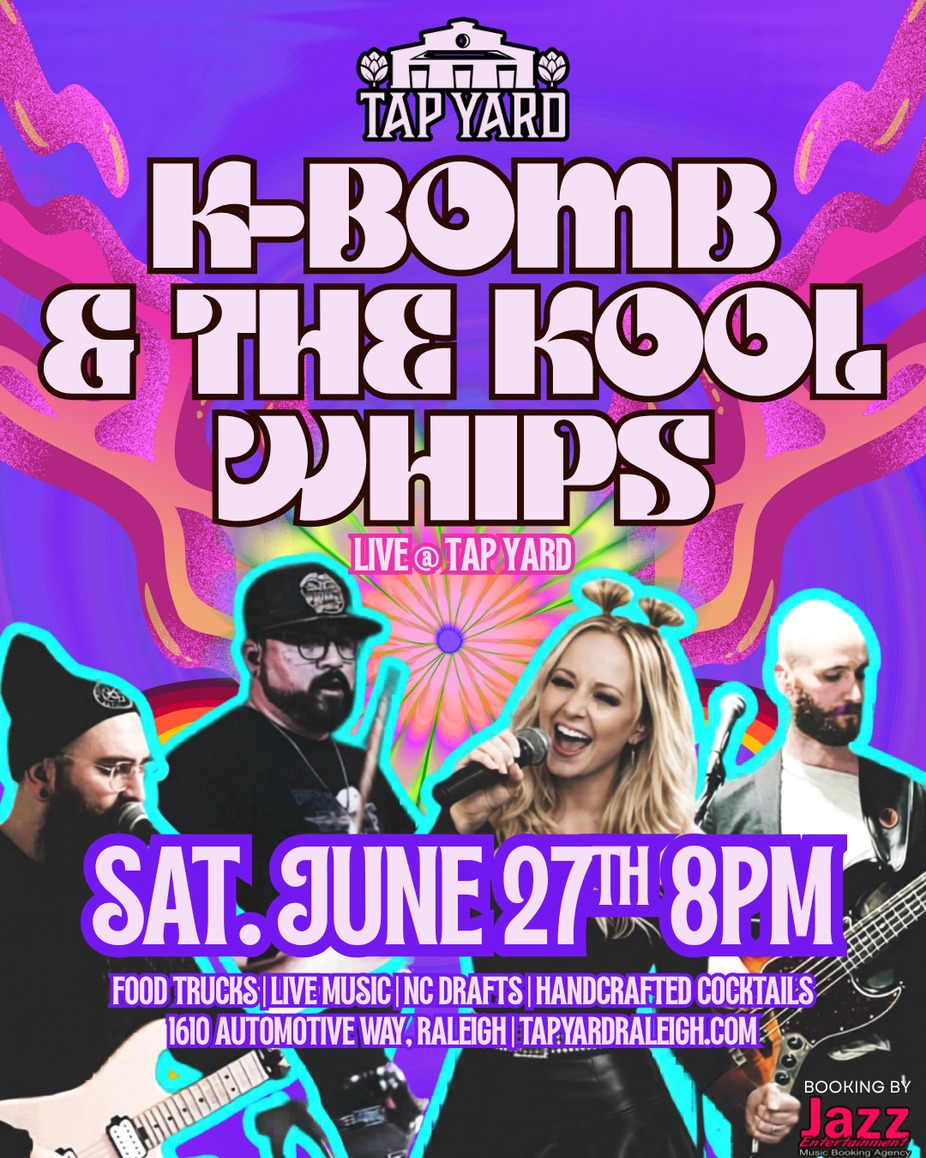 K-Bomb & The Kool Whips LIVE @ Tap Yard event photo