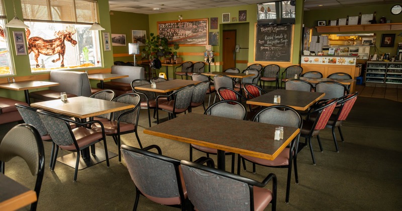 View of a dining area
