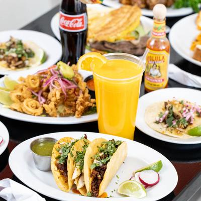 Served drinks and meals.