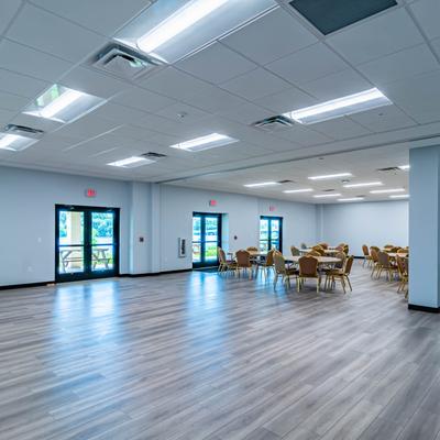 Community meeting room space.