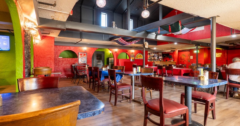 Interior, seating area