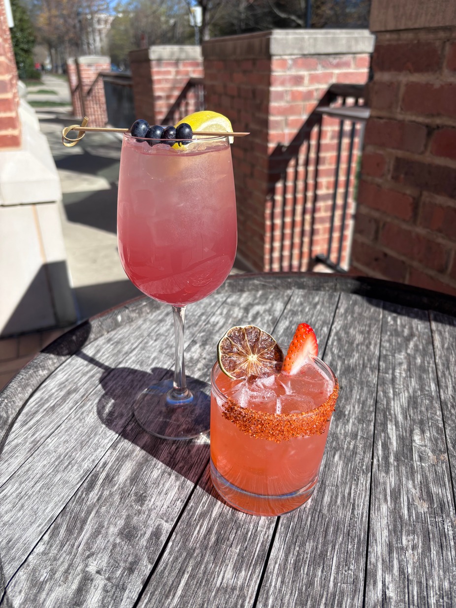 Cocktail Specials: Blueberry Limoncello Spritz and a Strawberry Basil Margarita