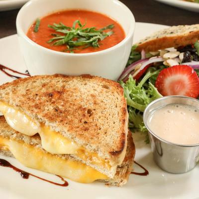 Greek Grilled Cheese.