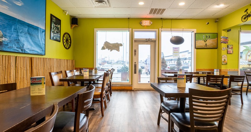 Interior, dining area