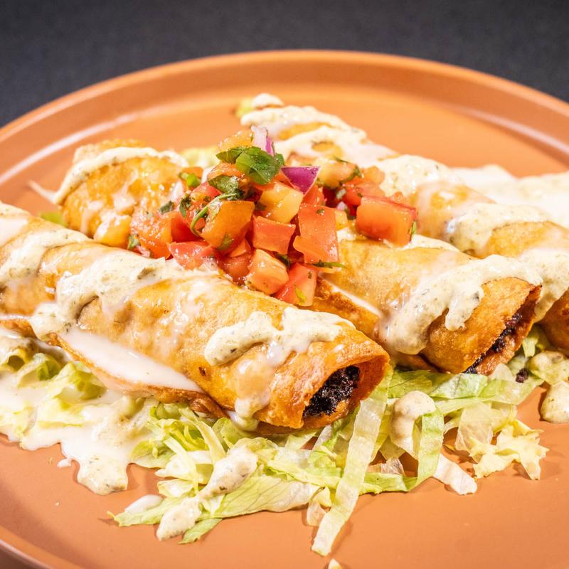 Chorizo Hash Flautas photo