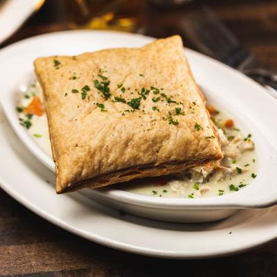 Chicken Pot Pie at Finnegan's Wake Pub