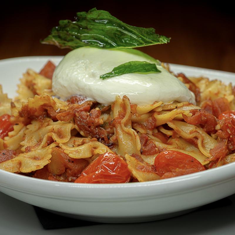 Burrata & Pomodoro Pasta.