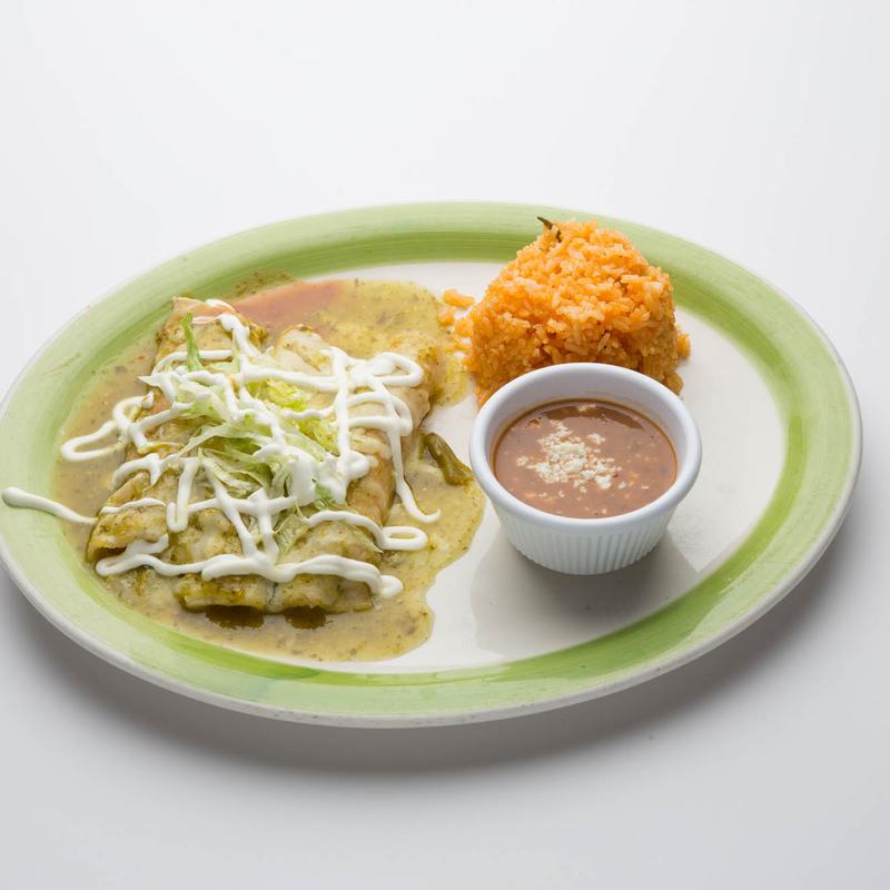 Enchiladas w/Red or green sauce photo