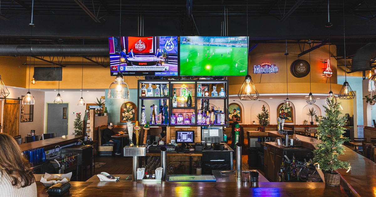 Interior, bar area