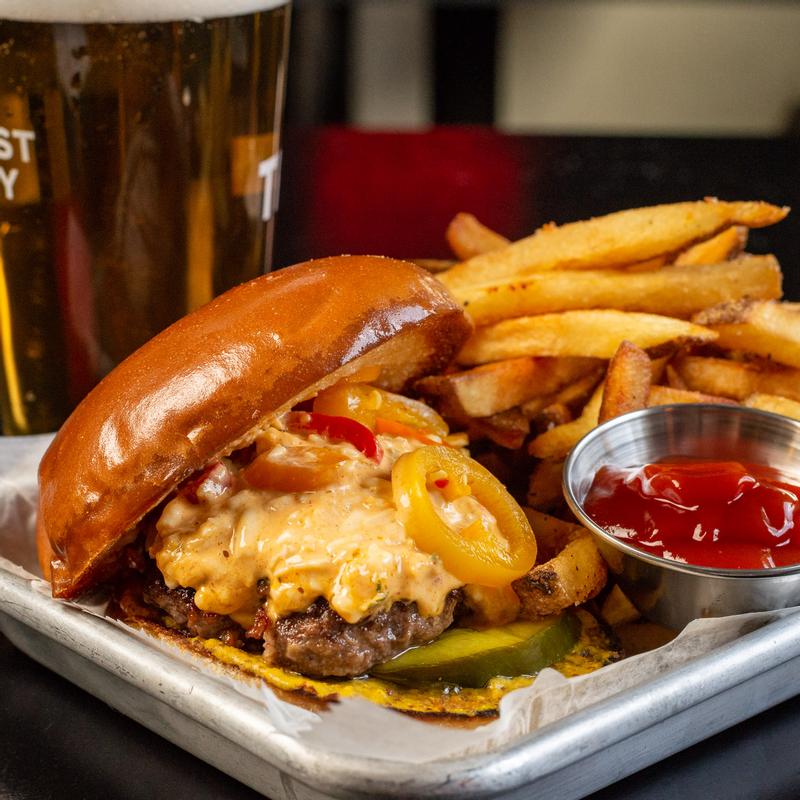 Pimento Cheese Smashburger photo