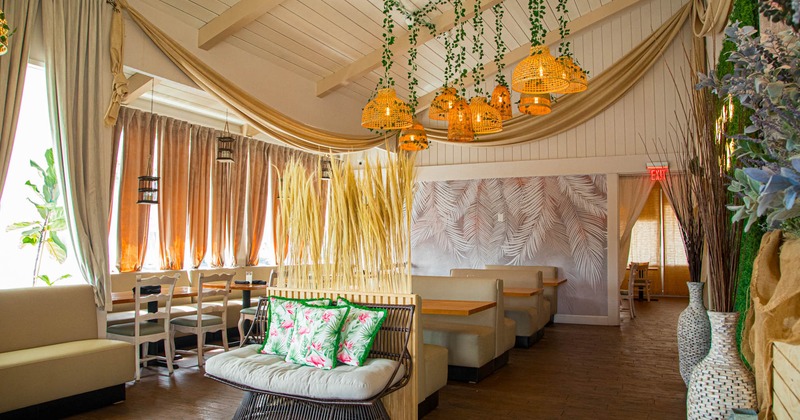 Interior, seating area