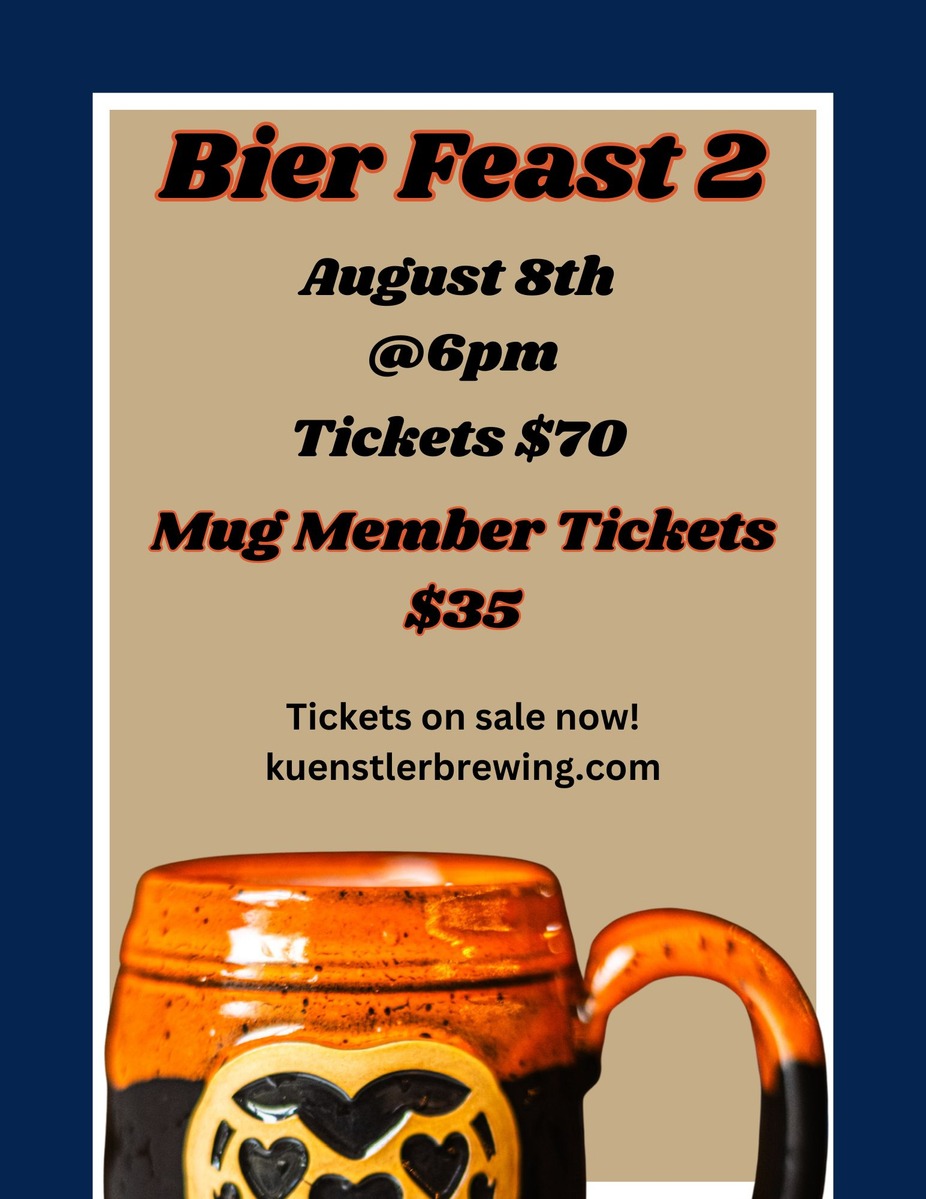 Bier Feast Mug Member Tickets event photo