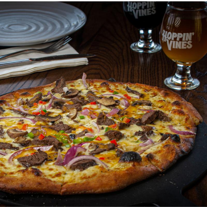 Philly Cheesesteak Pizza photo