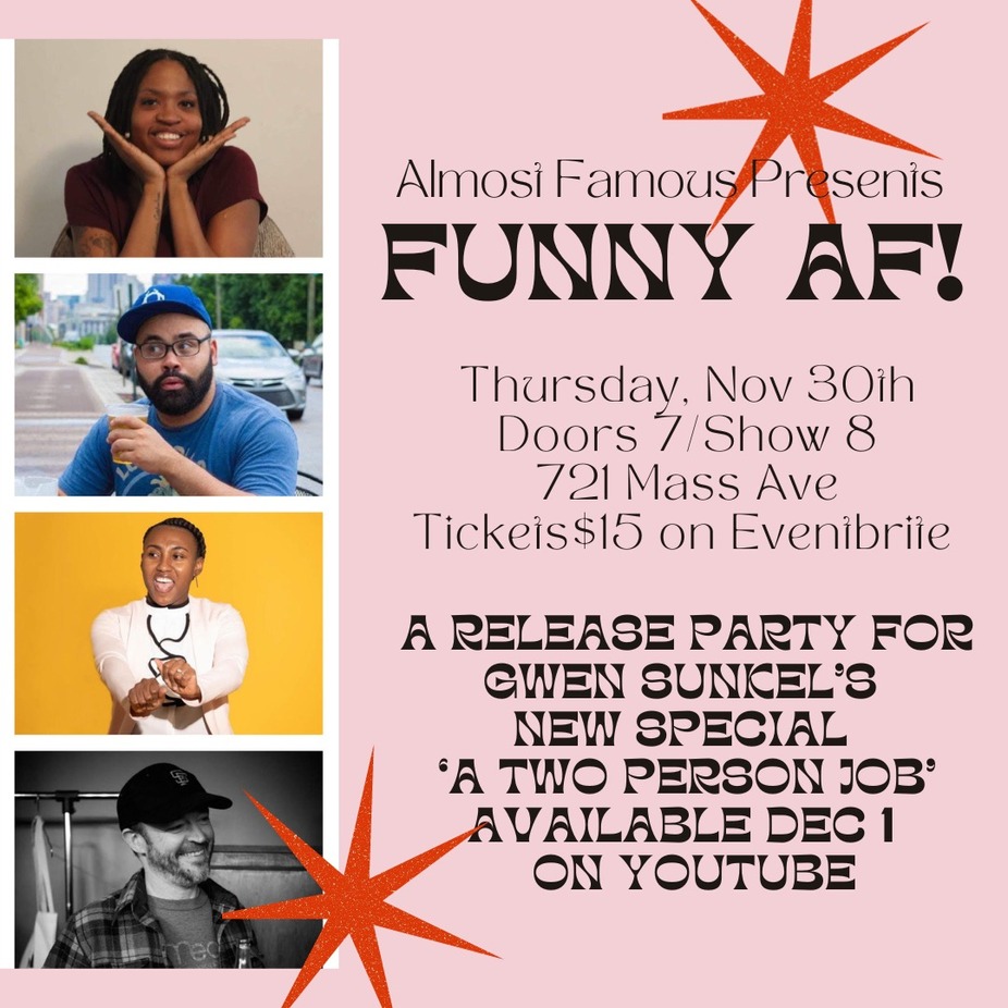 Almost Famous presents: FUNNY AF event photo