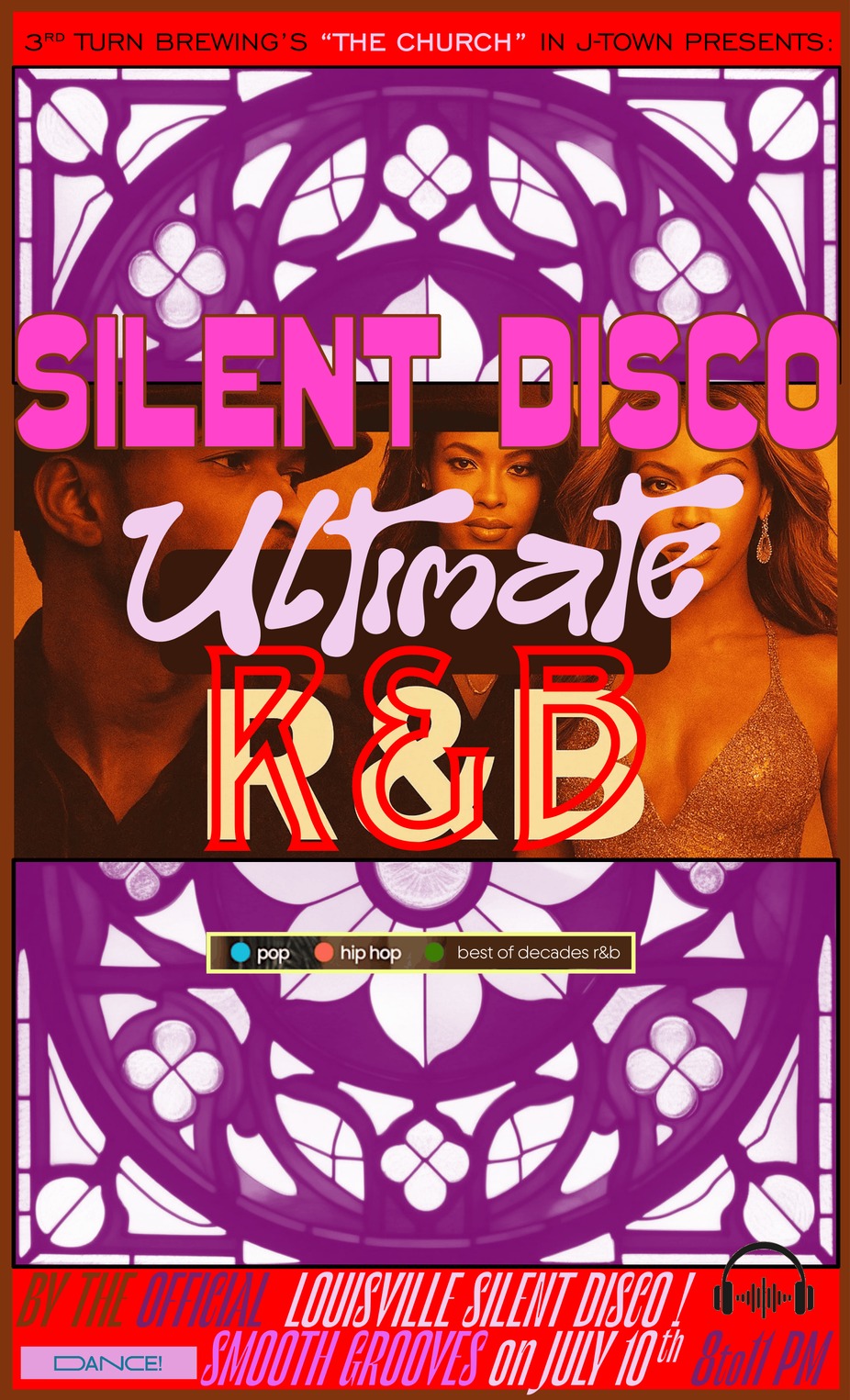 SILENT DISCO: DECADES R&B event photo