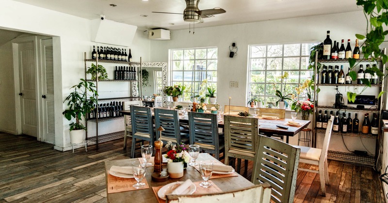 Interior, seating area