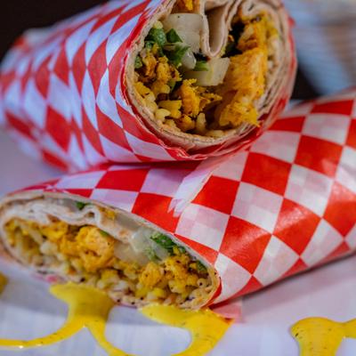 Chicken Kabab Wrap.