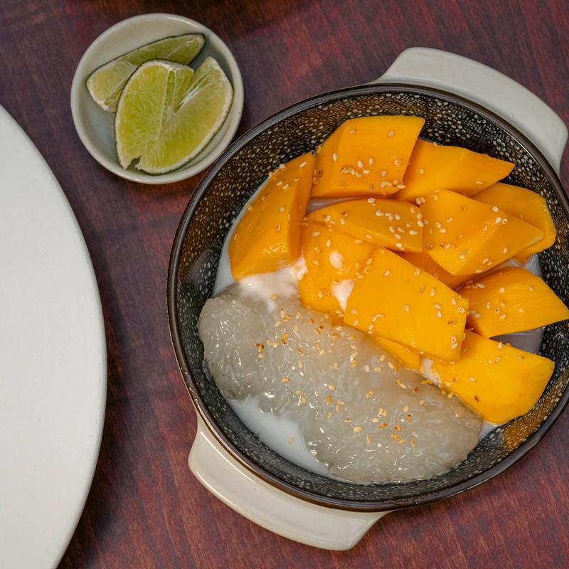 menu item 111 of 112, Mango Sticky Rice