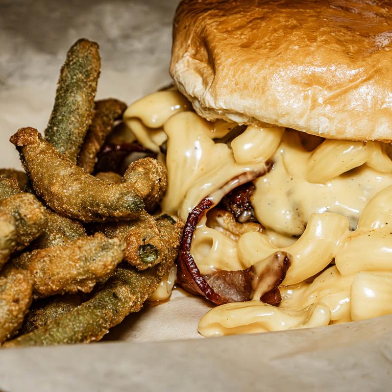 3. Mac n Cheese Burger photo