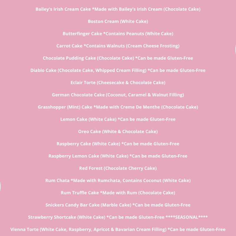 AVAILABLE FLAVORS photo