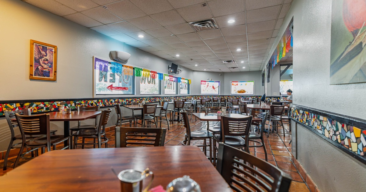 Interior, main dining area
