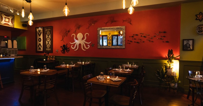 Restaurant dining area