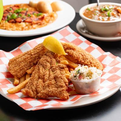 catfish shrimp cajun gumbo andouille sausage roanoke texas seafood.