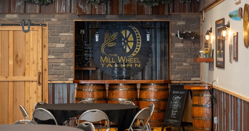 Interior seating area