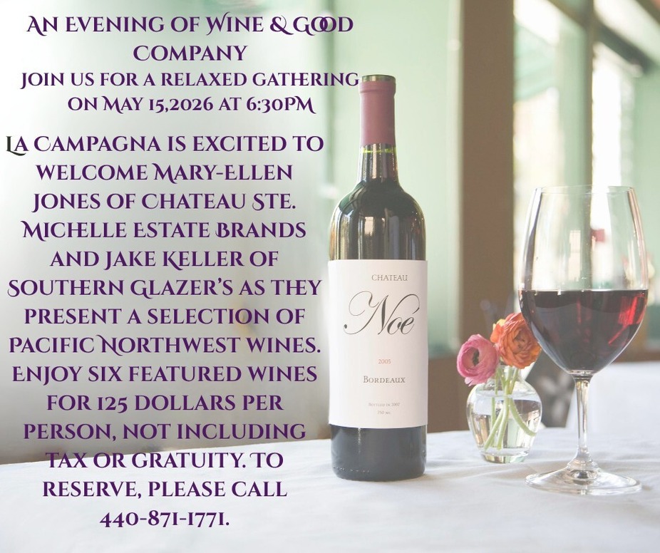 AN EVENING OF WINE & GOOD COMPANY event photo