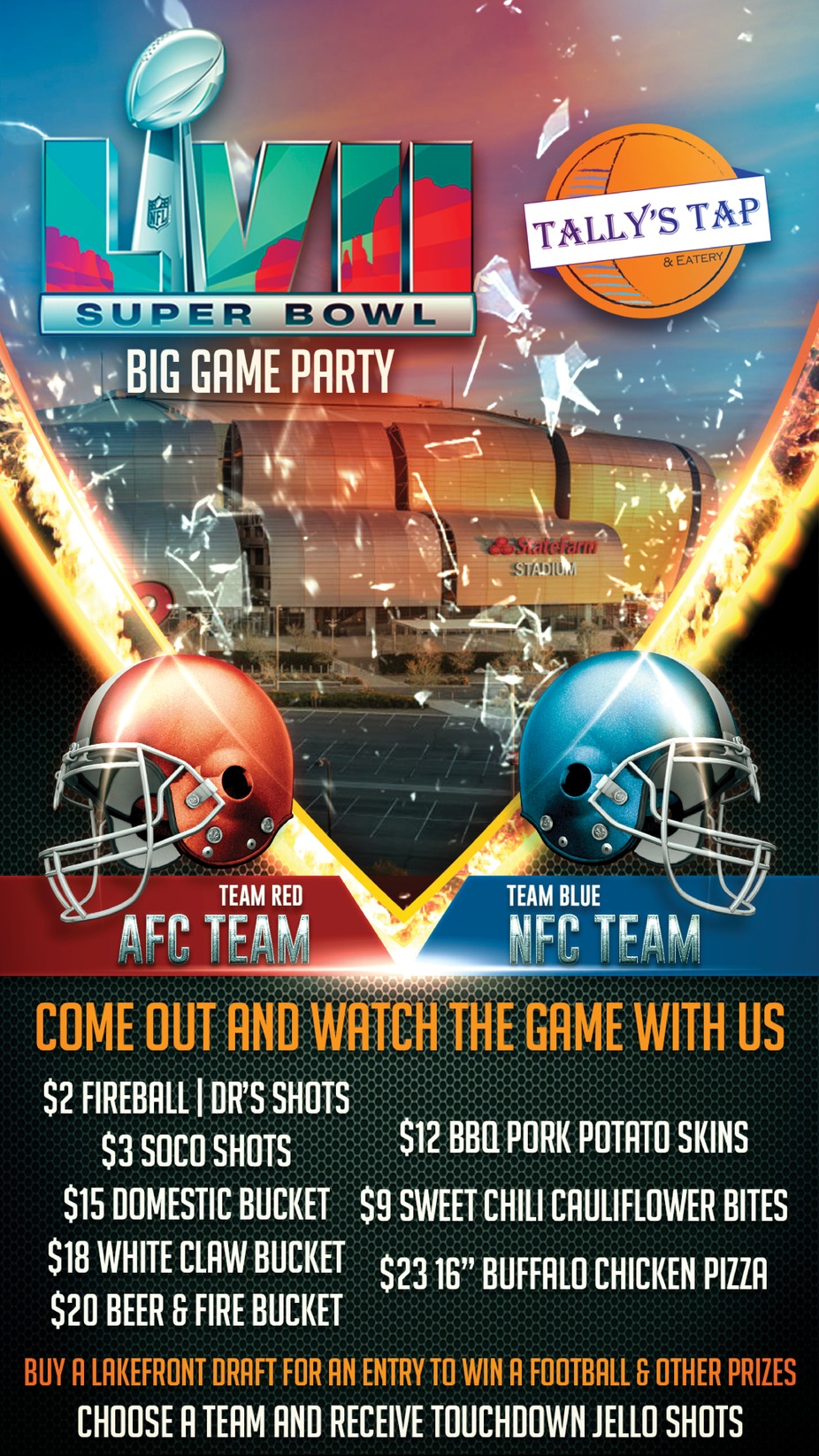 SUPER BOWL BIG GAME PARTY event photo