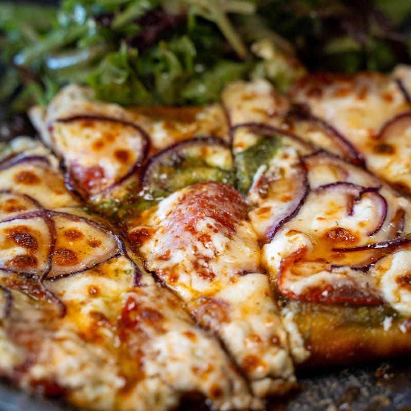 menu item 12 of 18, Pesto & Hot Honey
