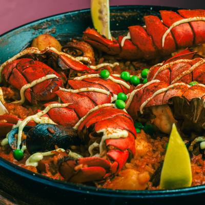 Lobster Tail Paella (GF, S) photo