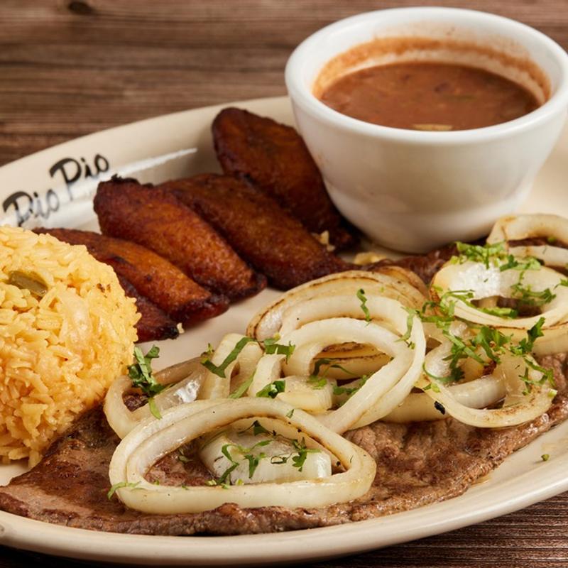 menu item 36 of 57, Grilled Steak with Onions