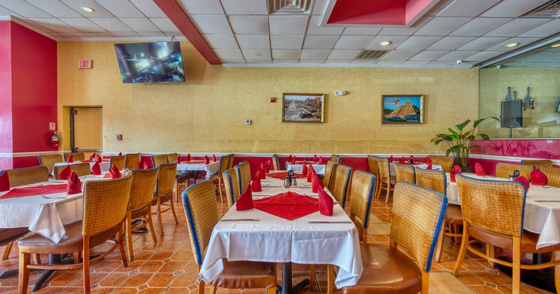 Interior seating space