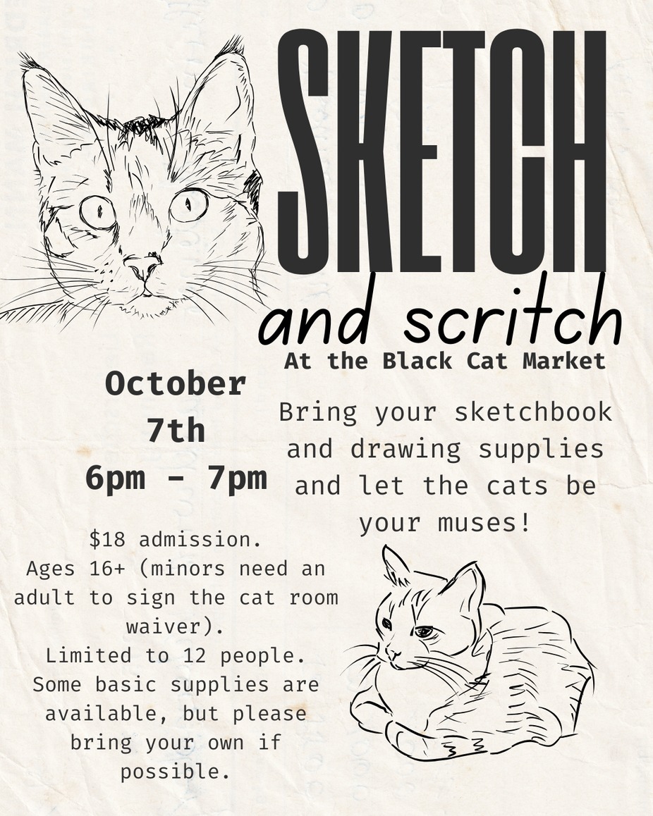 Sketch and Scritch event photo