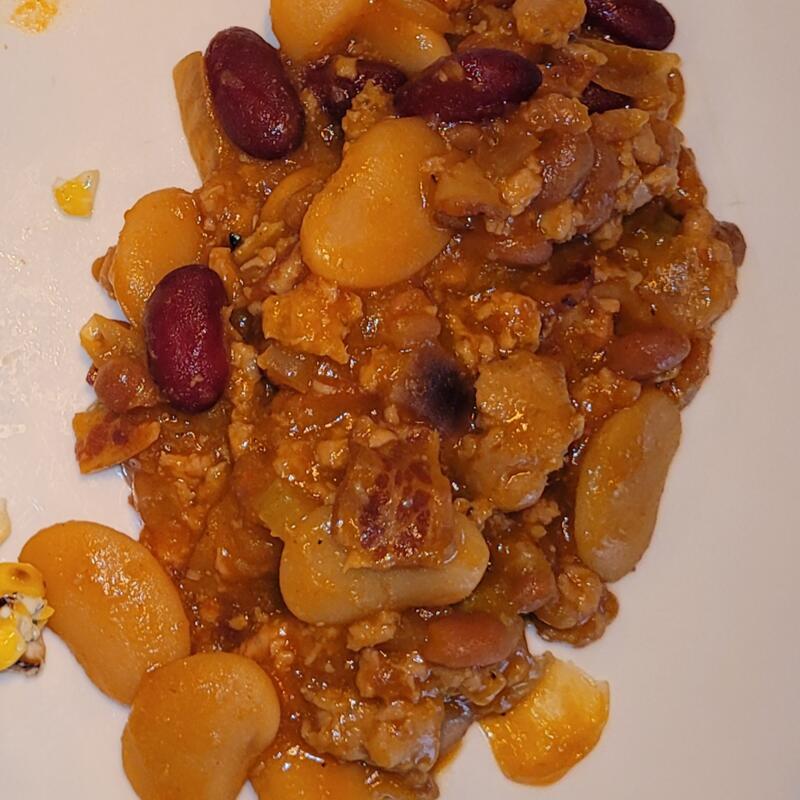 menu item 2 of 28, Banger Beans