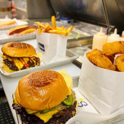 Various food dishes.