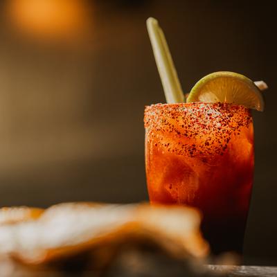 The Bloody Maria beverage.