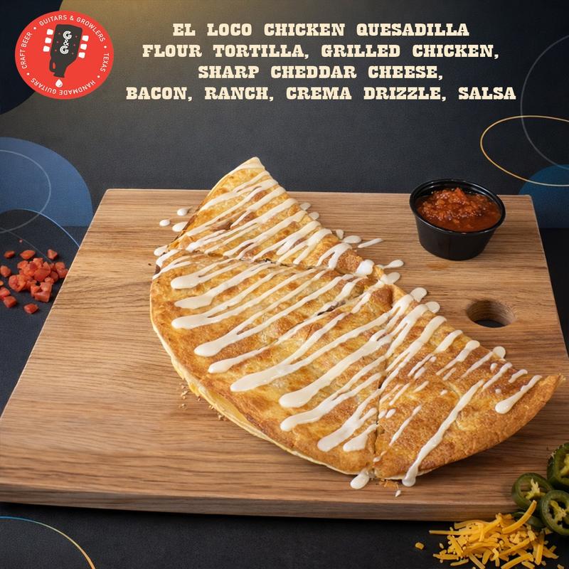 menu item 14 of 45, El Loco Chicken Quesadilla