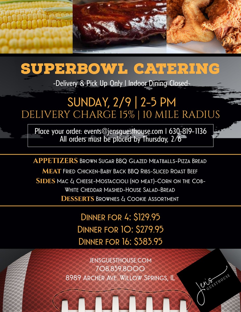 Superbowl Catering event photo