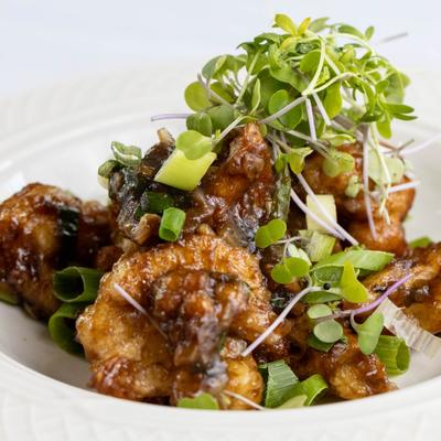 Gobi Manchurian close up.