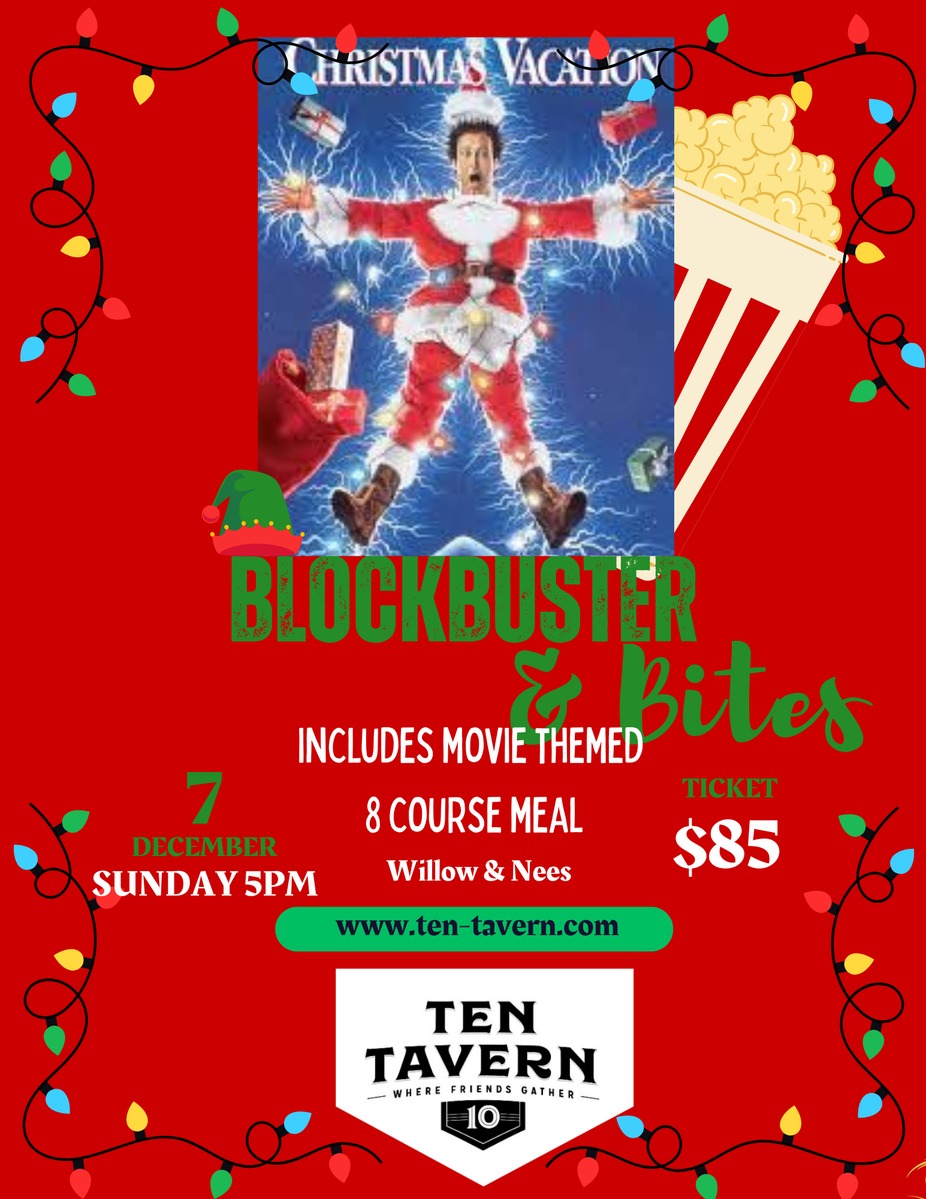 Blockbuster & Bites - Christmas Vacation event photo