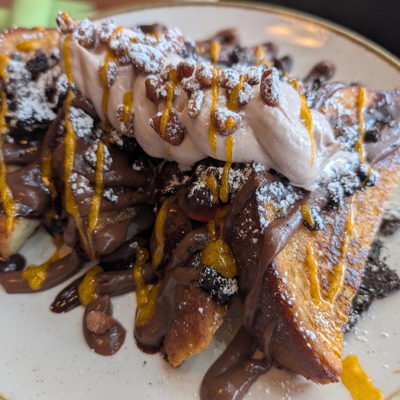 Dirt Cake French Toast 🍫🍞 photo