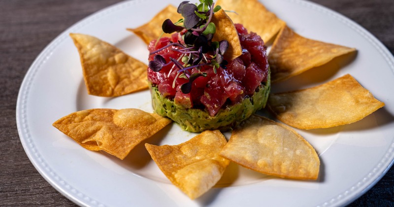 Tuna Tartar, served
