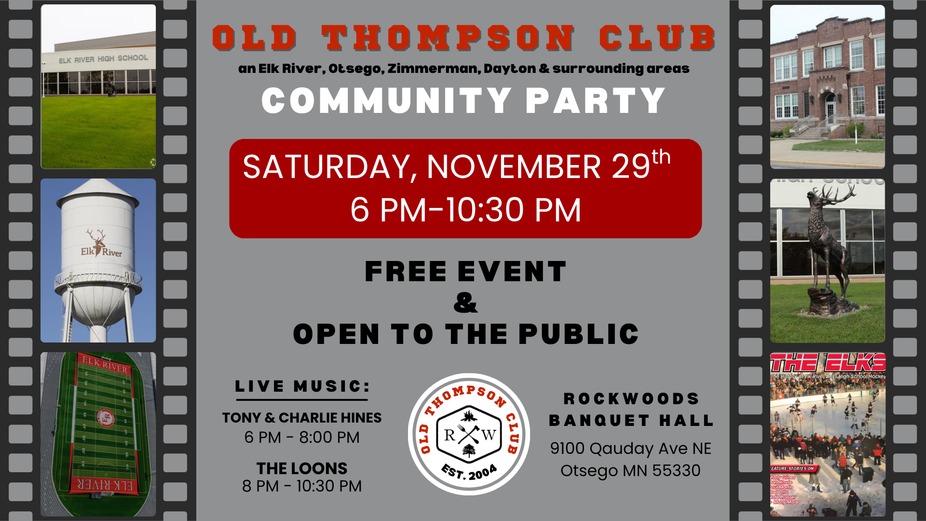 Old Thompson Club Community Party event photo